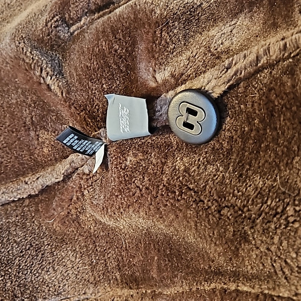Croft & Barrow, brown, winter coat with faux fur interior and collar. Size S - Picture 6 of 10